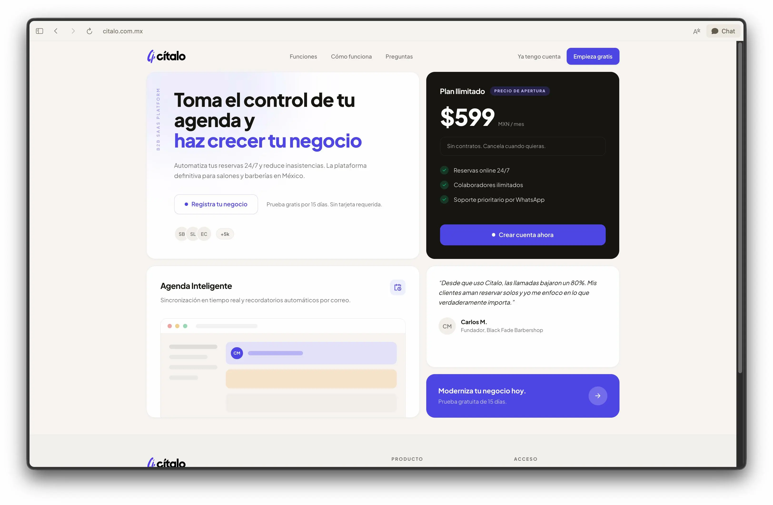 Vista previa de Cítalo